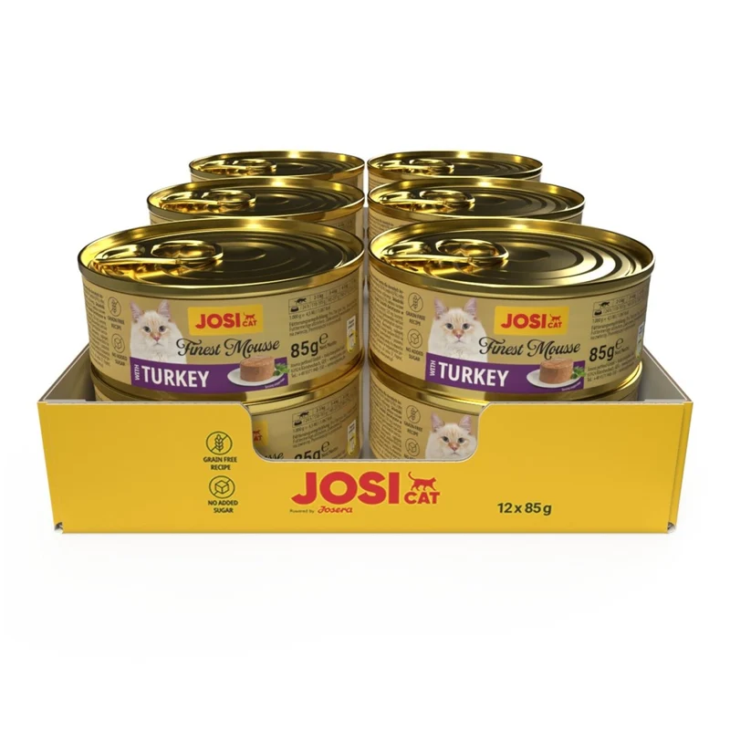 JosiCat Finest Mousse with Turkey
