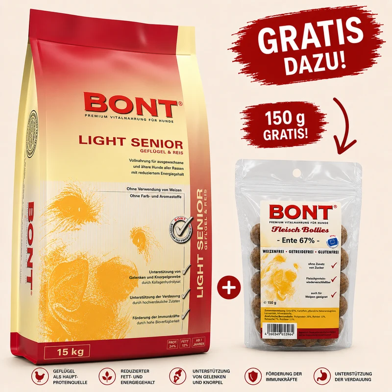 Bont Light-Senior Geflügel-Reis