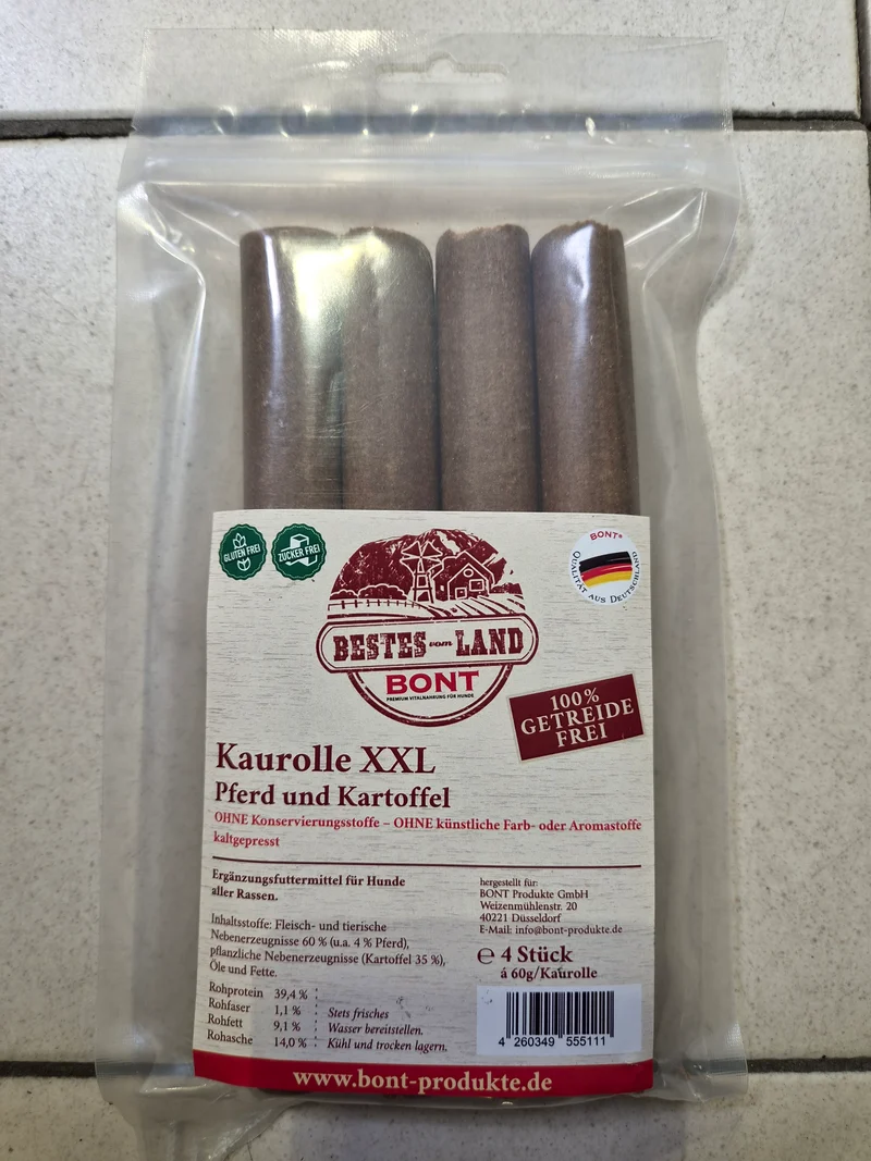 Bont Kaurolle XXL Pferd und Kartoffel