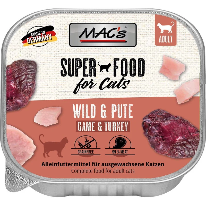 MACs Cat Schale Wild & Pute
