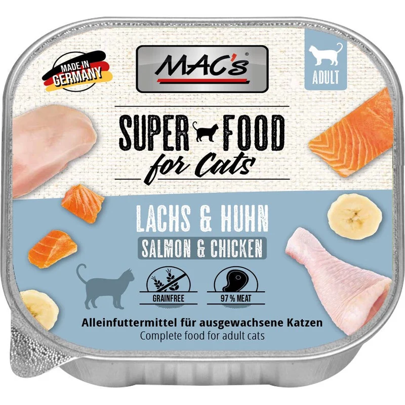 MACs Cat Schale Lachs & Huhn
