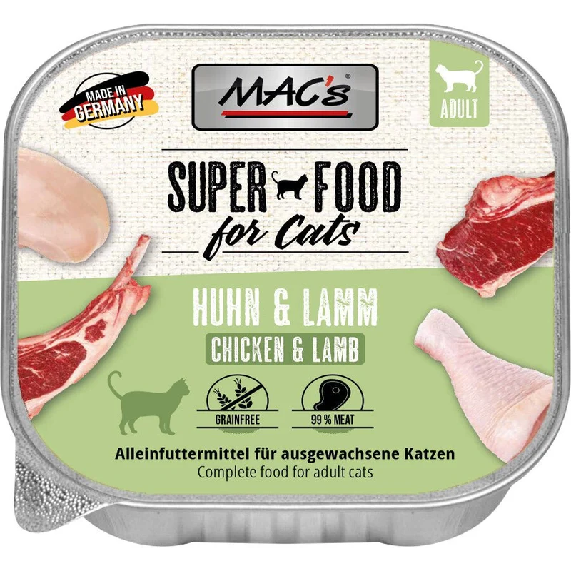 MACs Cat Schale Huhn & Lamm