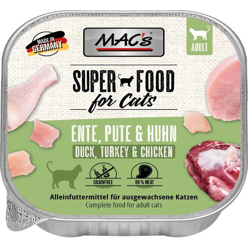 MACs Cat Schale Ente, Pute & Huhn