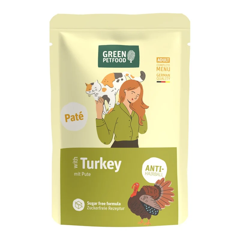 Green Petfood Cat Pate Multipack