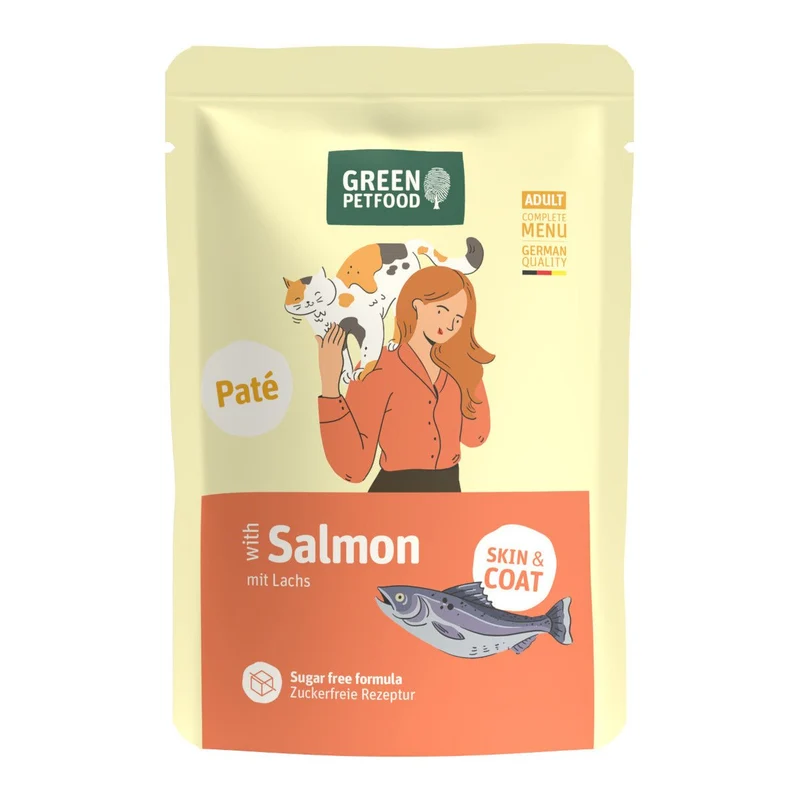 Green Petfood Cat Pate Multipack