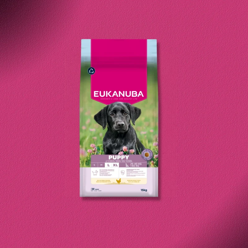 2x15kg Eukanuba Premium Nutrition Puppy Large & Giant Breed mit Huhn