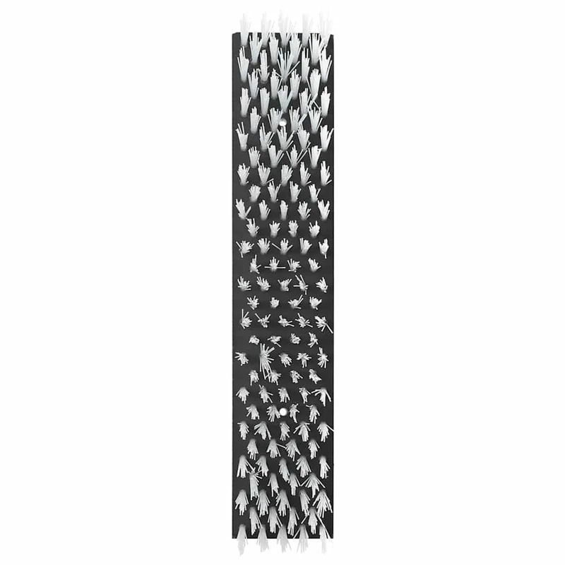 Rinderbürste Schwarz und Weiß 50 x 10 x 6.5 cm Fellbürste Kratzbürste
