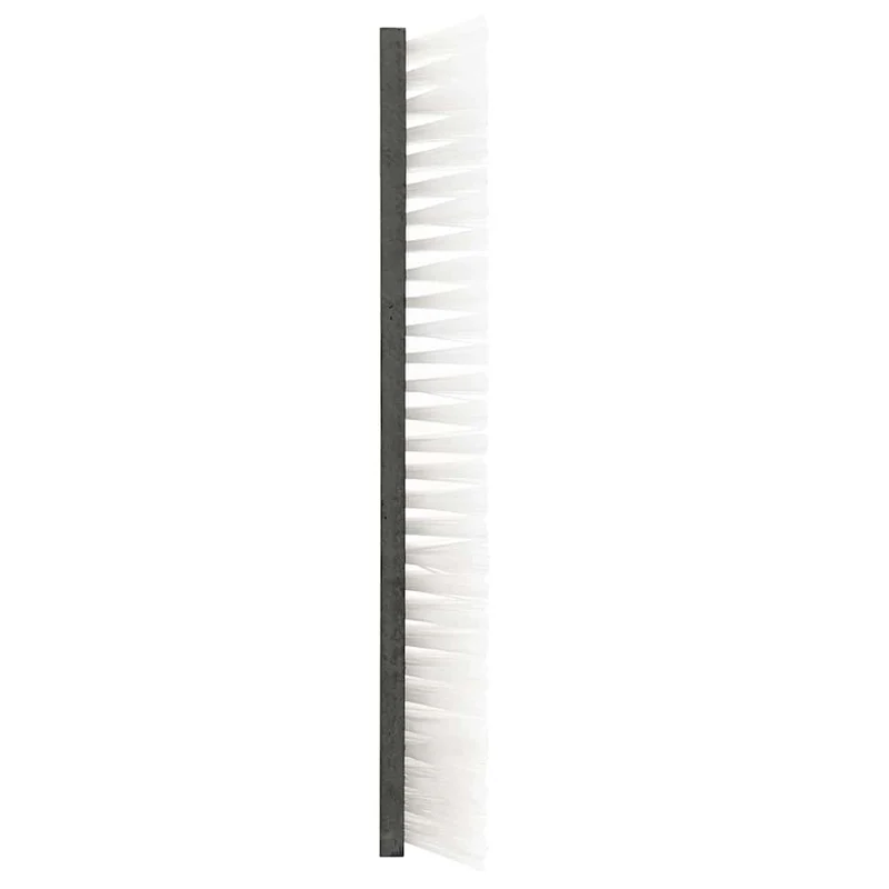 Rinderbürste Schwarz und Weiß 50 x 10 x 6.5 cm Fellbürste Kratzbürste