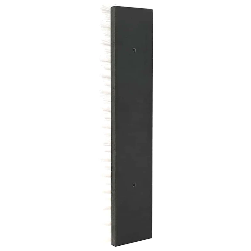 Rinderbürste Schwarz und Weiß 50 x 10 x 6.5 cm Fellbürste Kratzbürste