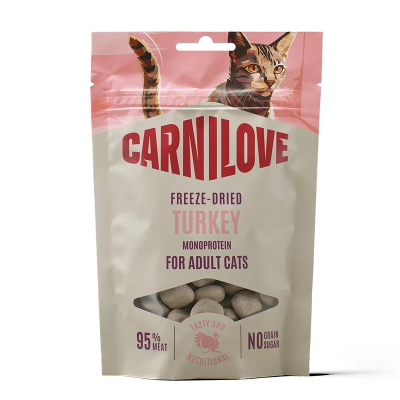 Carnilove Cat Freeze-Dried Snack Turkey