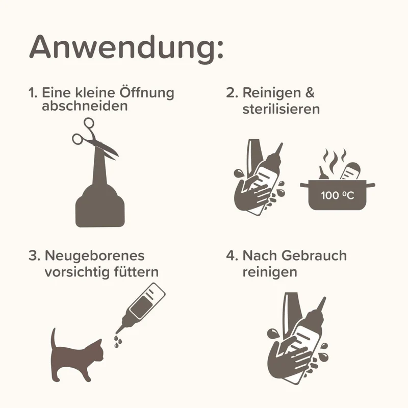 Beaphar Lactol Aufzucht Set (Flasche, Bürste & Sauger)