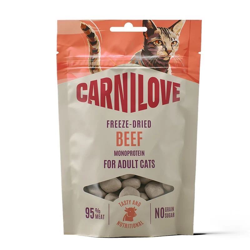 Carnilove Cat Freeze-Dried Snack Beef