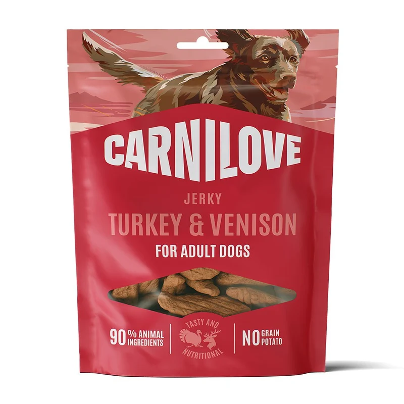 Carnilove Dog Jerky Turkey & Venison