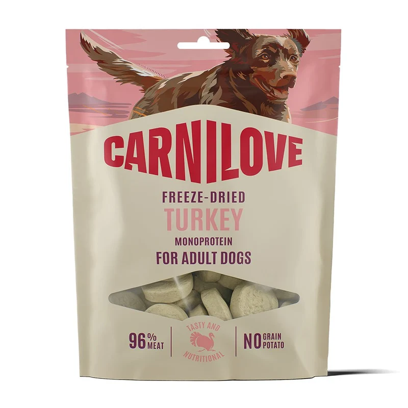 Carnilove Dog Freeze-Dried Snack Turkey