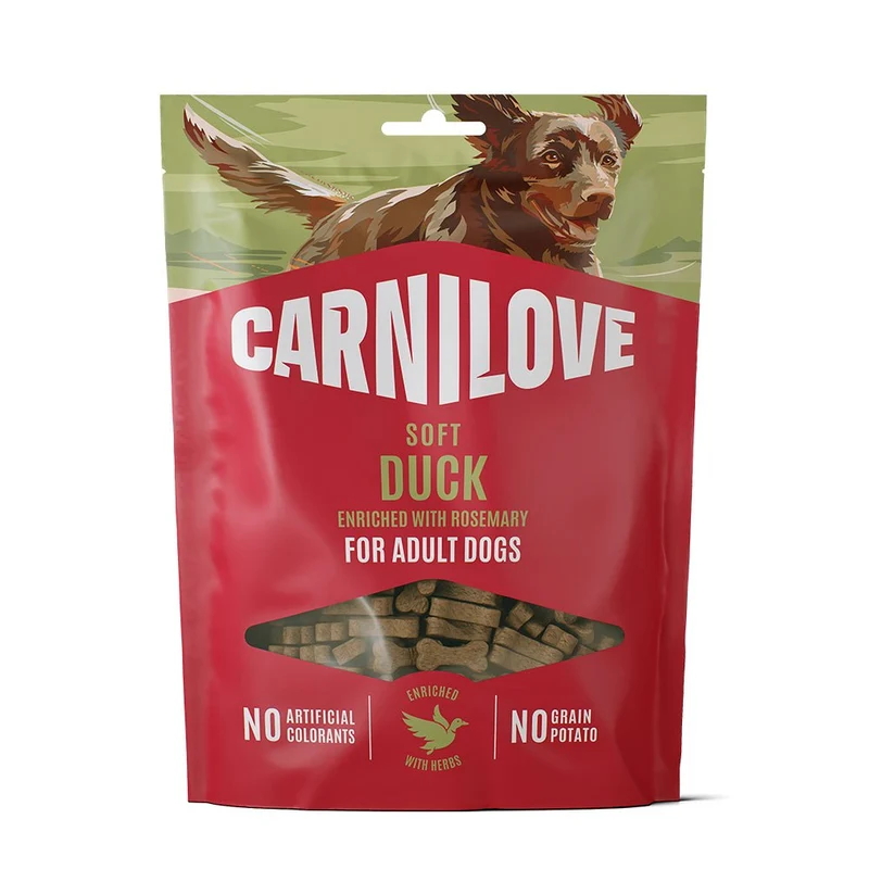Carnilove Dog Soft Snack Duck with Rosemary