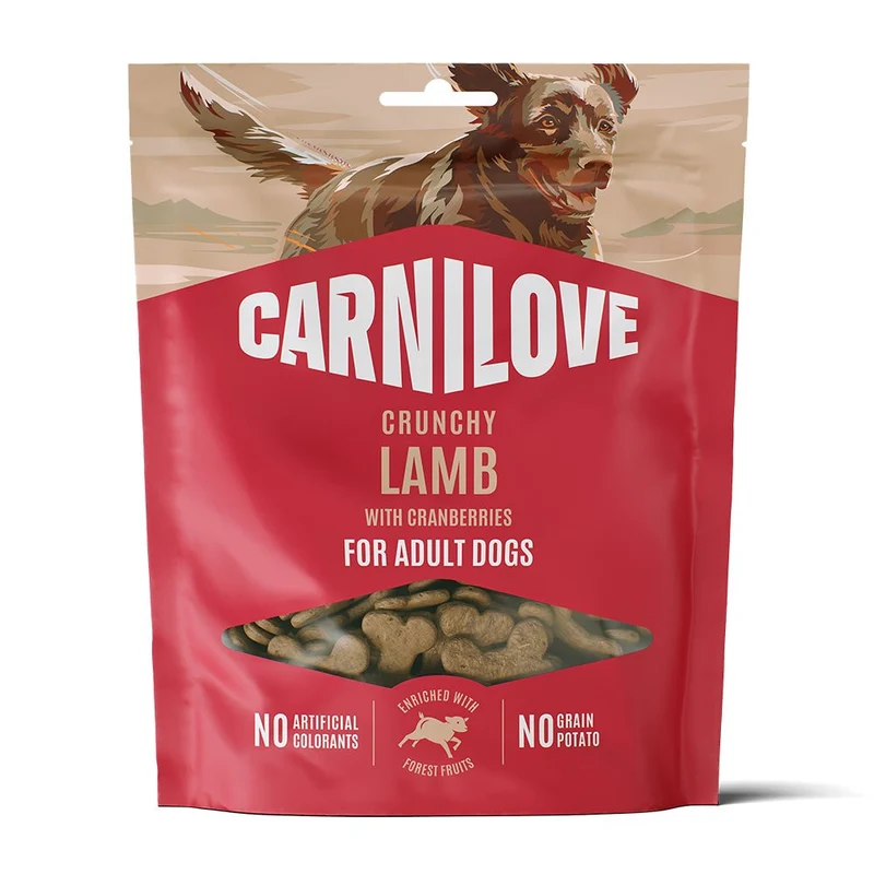 Carnilove Dog Crunchy Snack Lamb with Cranberries