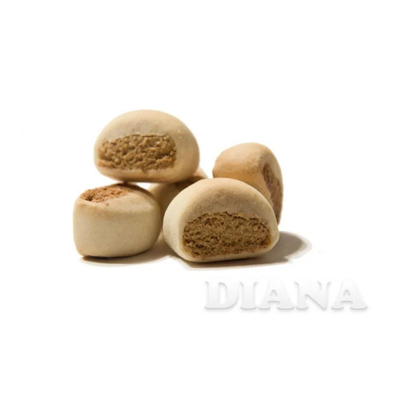 Diana Rollies mit Geflügel Hundekuchen