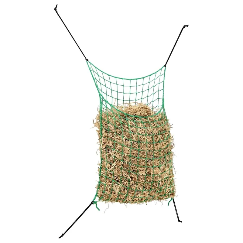 Heunetze 2 Stk Quadratisch 0,9x1 m PP Futternetz Pferd Pony