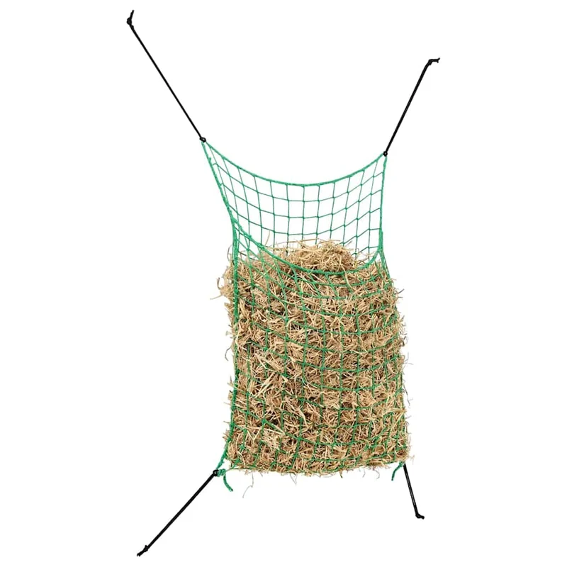 Heunetz 2er Set quadratisch 0,9x1,5 m PP Futternetz Pferde Pony