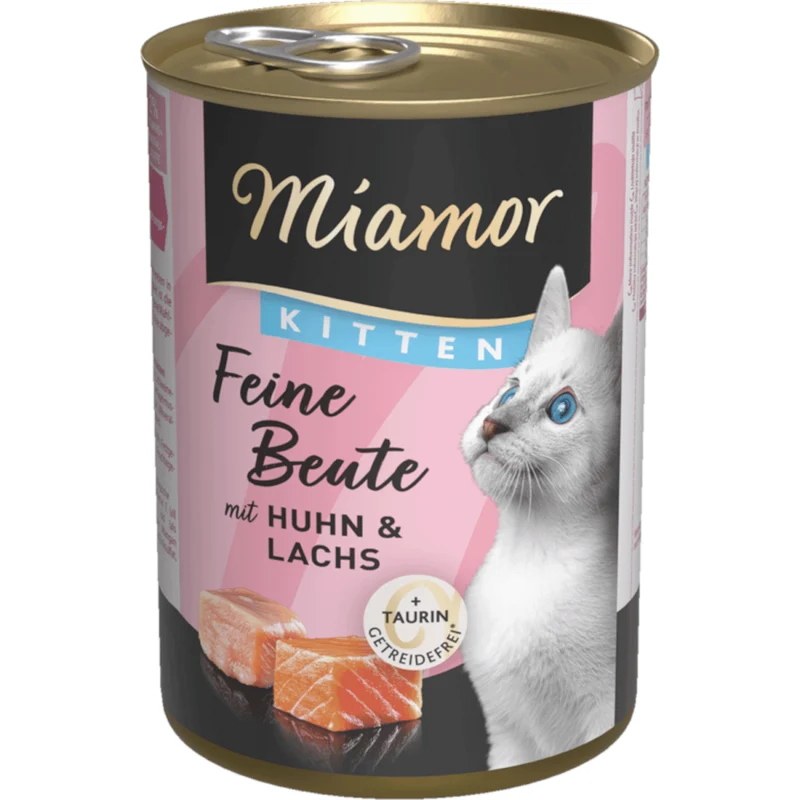 Miamor Feine Beute Kitten Huhn & Lachs