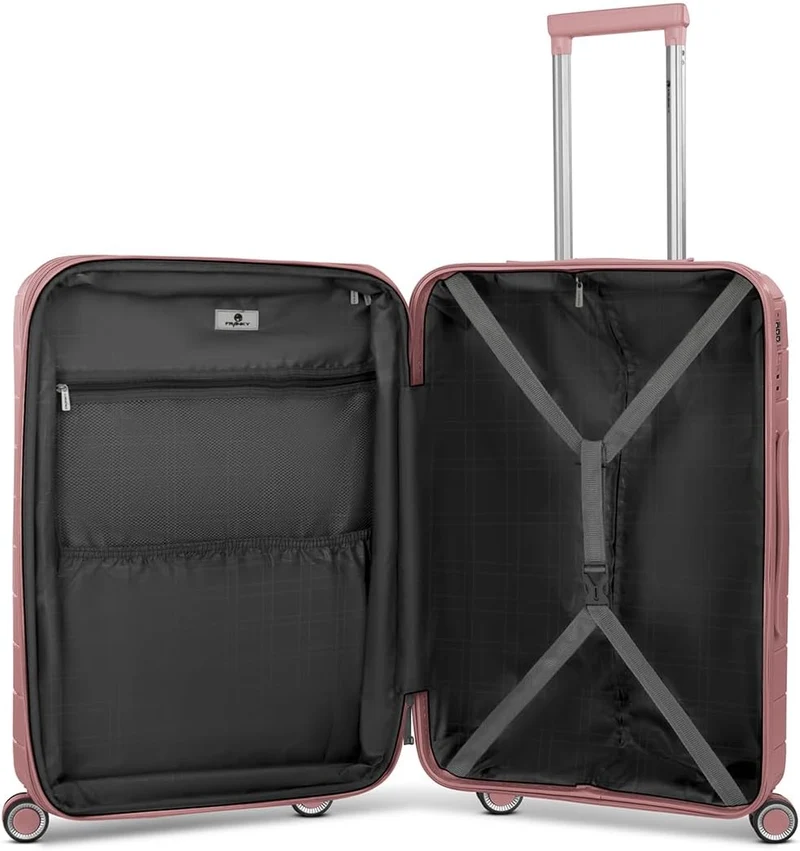 Franky Koffer-Set 3-teilig für Damen und Herren | Reise-Trolleys 49 x 28 x 74 cm aus hochwertigem, l