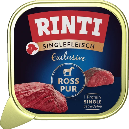 Rinti Singlefleisch Exclusive Schale Ross Pur