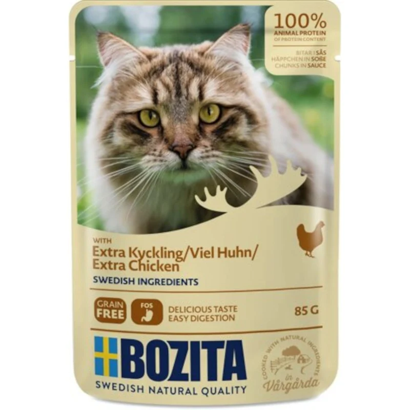Bozita Häppchen in Sauce Pouch mit Hühnchen