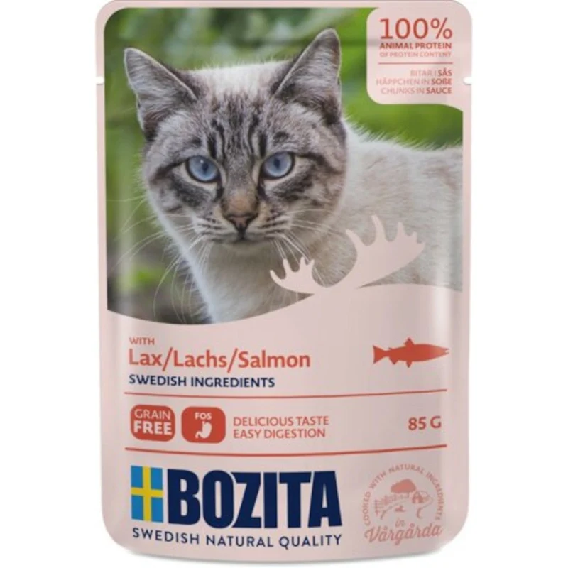 Bozita Häppchen in Sauce Pouch mit Lachs
