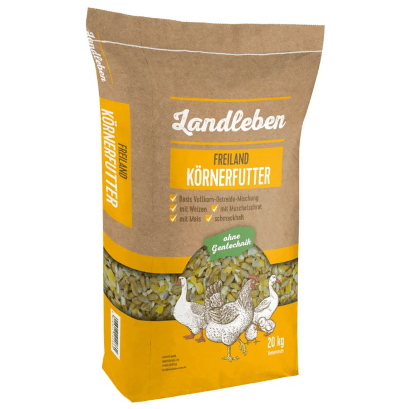 Landleben Freiland Körnerfutter