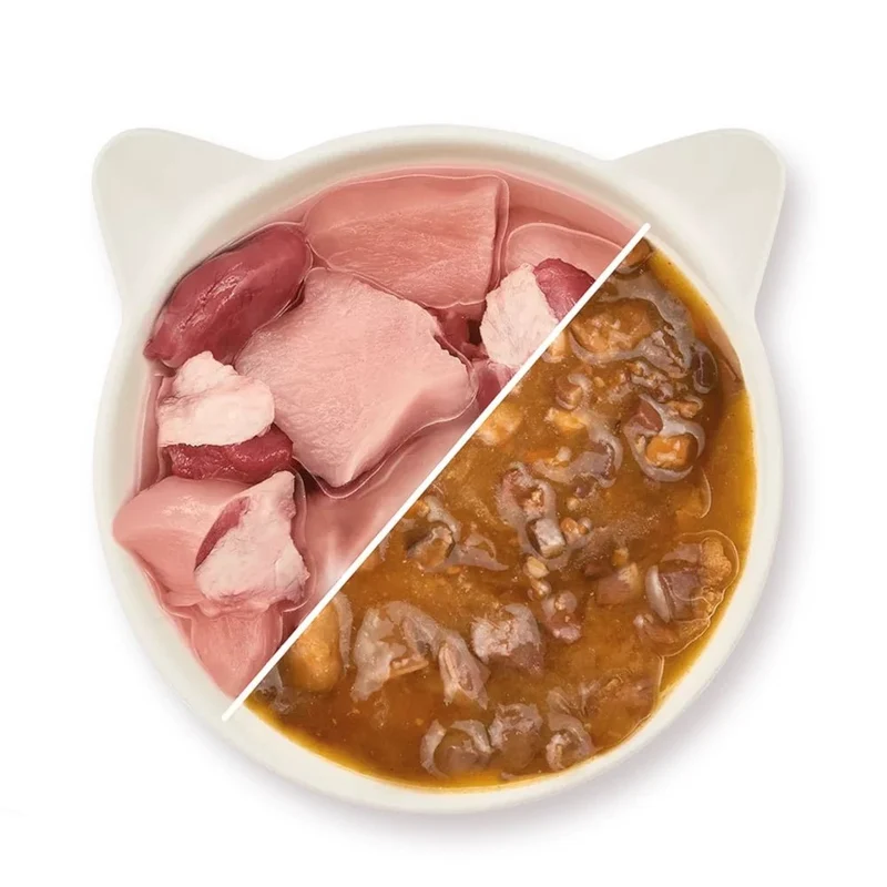 WOW Cat Filets Ente & Huhn in Sauce