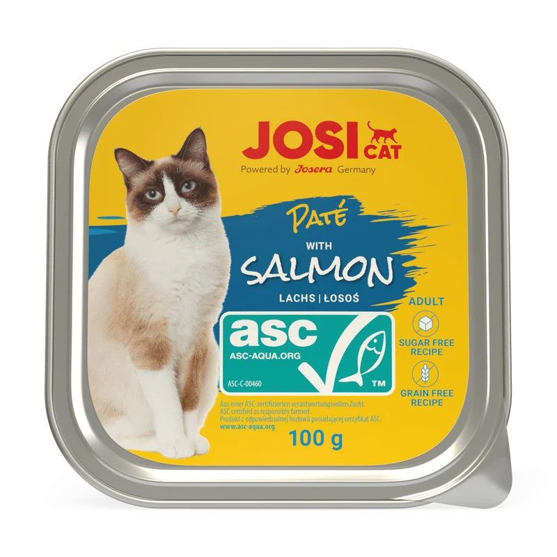 JosiCat Paté with ASC Salmon