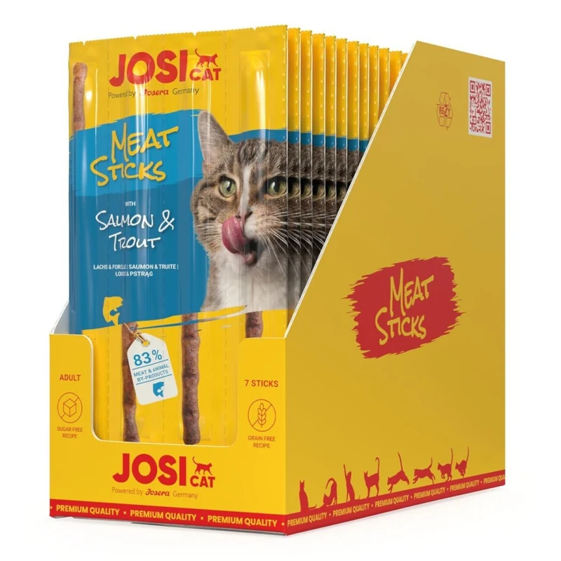 JosiCat Meat Sticks Salmon & Trout