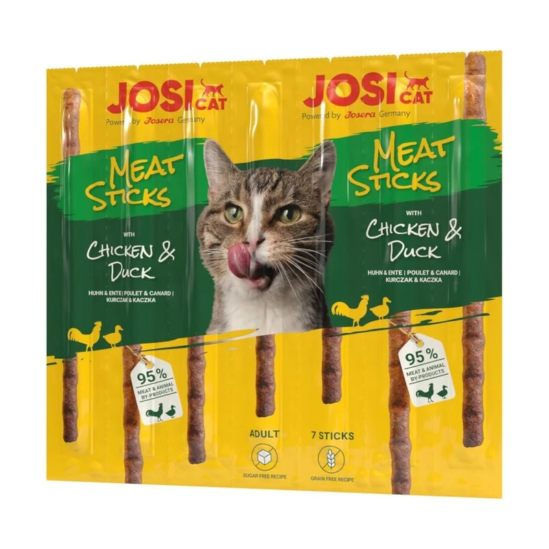 JosiCat Meat Sticks Chicken & Duck