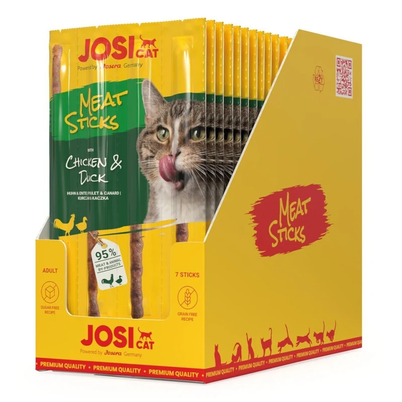 JosiCat Meat Sticks Chicken & Duck