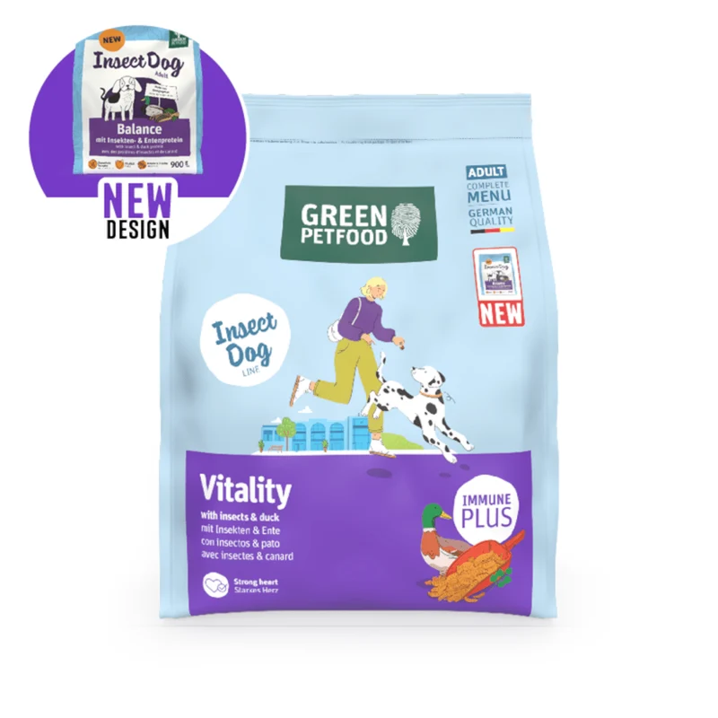 Green Petfood InsectDog Vitality