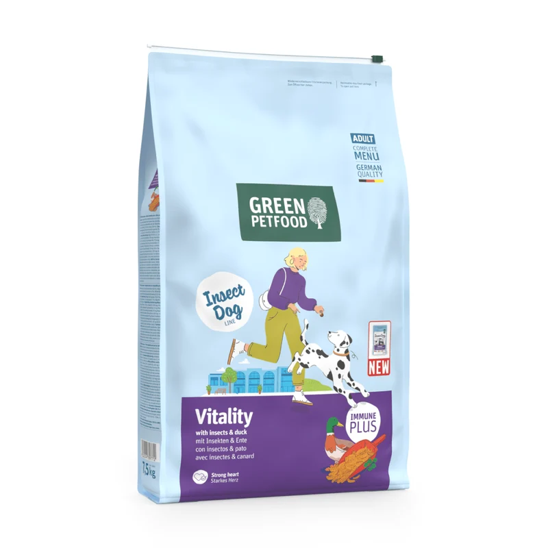 Green Petfood InsectDog Vitality
