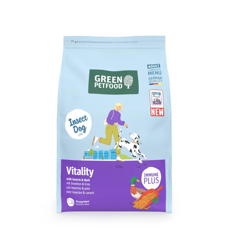 Green Petfood InsectDog Vitality