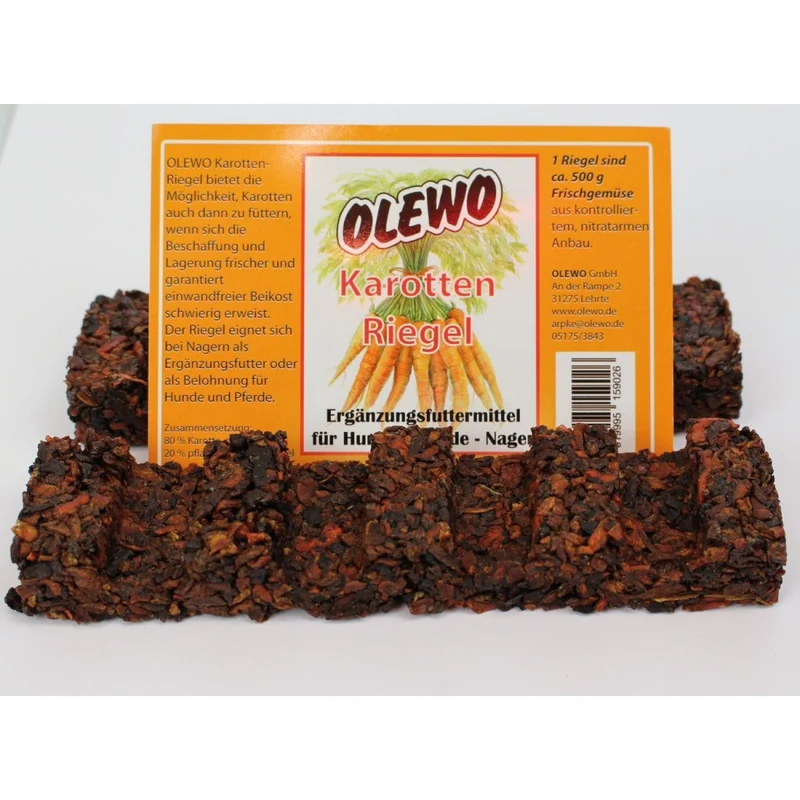 Olewo Karotten Riegel