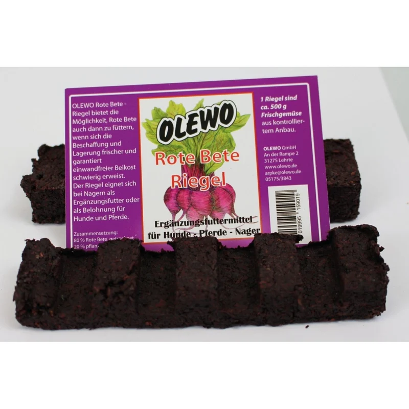 Olewo Rote Bete Riegel