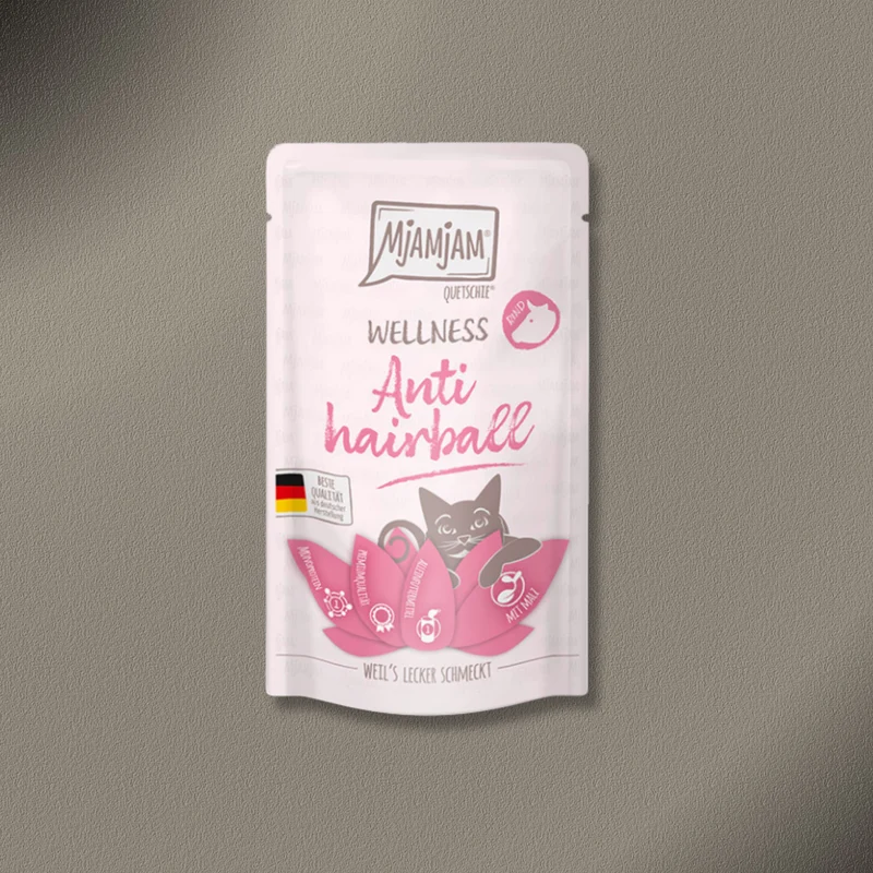 36x125g MjAMjAM - Wellness - Anti Hairball - Rind