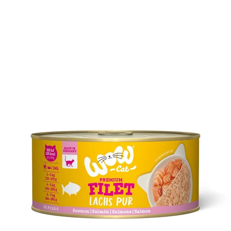 WOW Cat Filet Lachs Pur