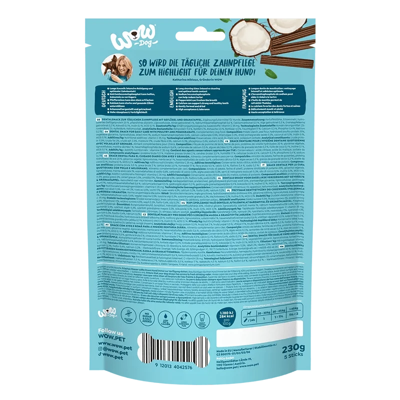 WOW Dog Natural Dentals Maxi
