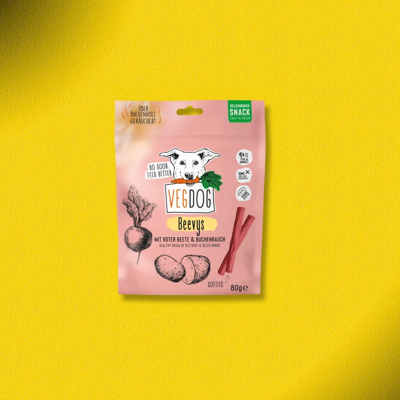 36x80g VegDog Beevys