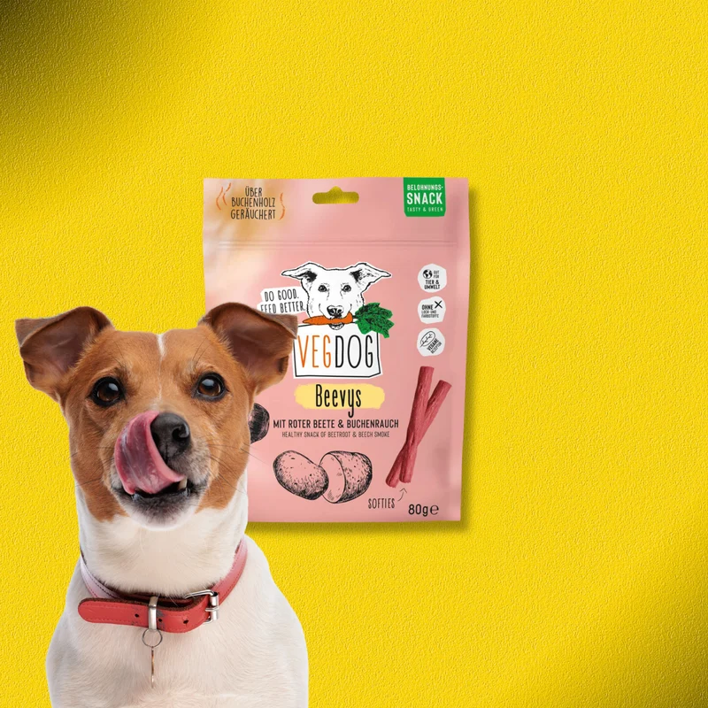 36x80g VegDog Beevys