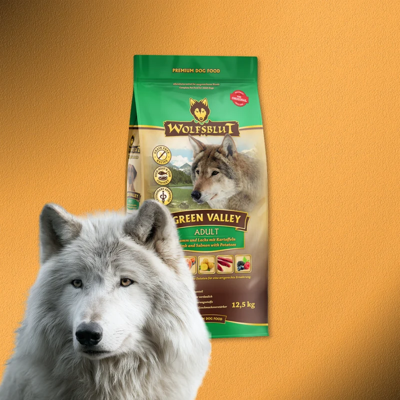 12,5kg Wolfsblut Green Valley Adult