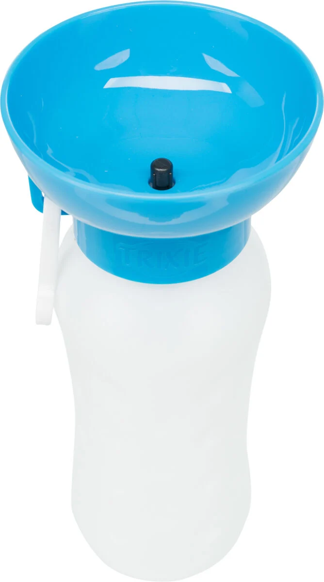Flasche mit Trinknapf
