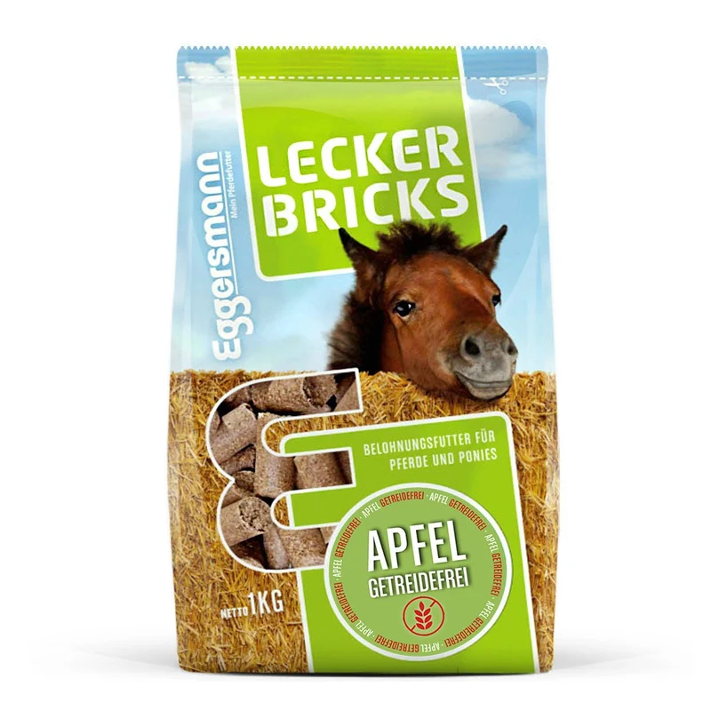 Eggersmann Lecker Bricks Apfel Getreidefrei