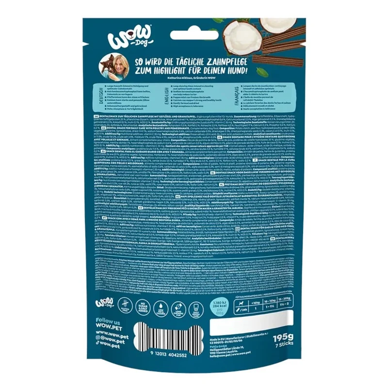 WOW Dog Natural Dentals Small & Midi