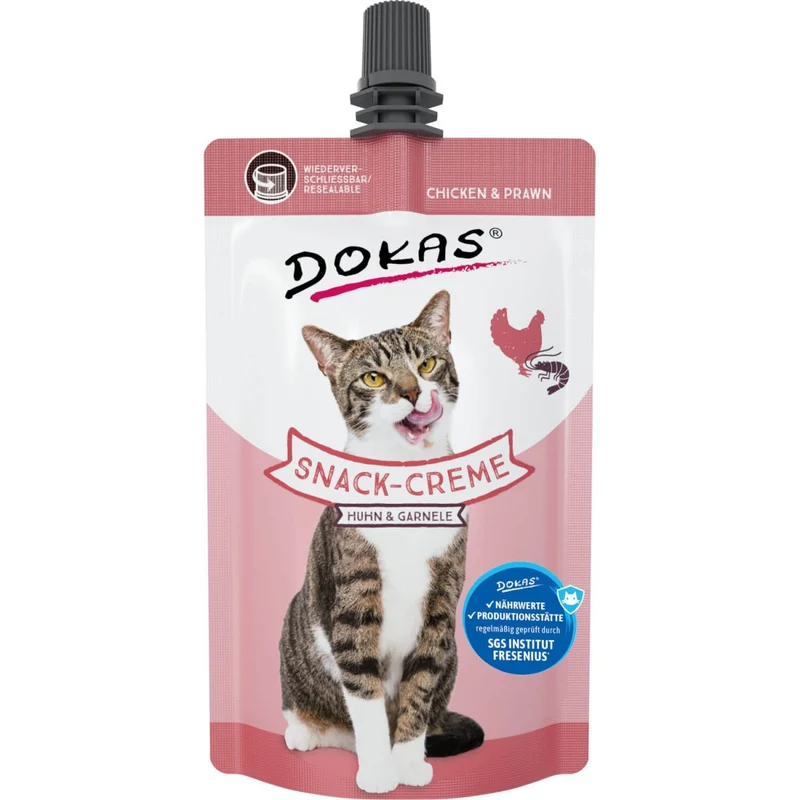 Dokas Snack-Creme Huhn & Garnele