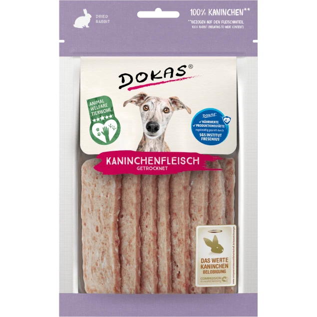 Dokas Kaninchenfleisch Getrocknet